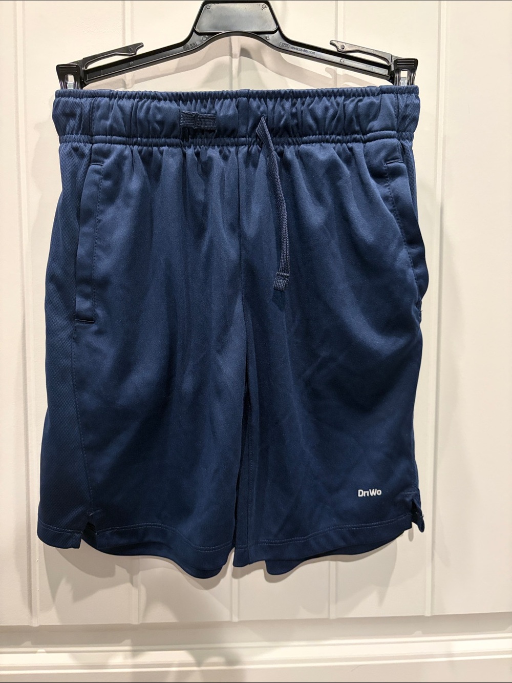 Boy's Navy Performance Athletic Shorts